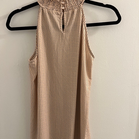 Adrianna Papell Mock Neck Sleeveless Blouse - Picture 2 of 6